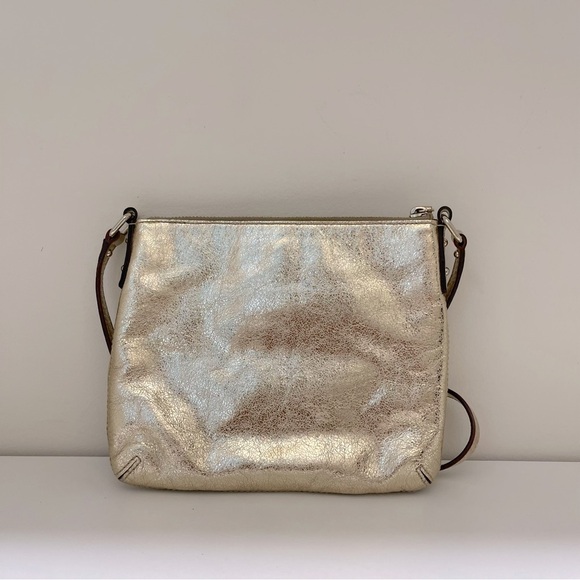 Kate Spade On Purpose Large Swingpack Crossbody bad in Gold Metallic - Picture 6 of 15